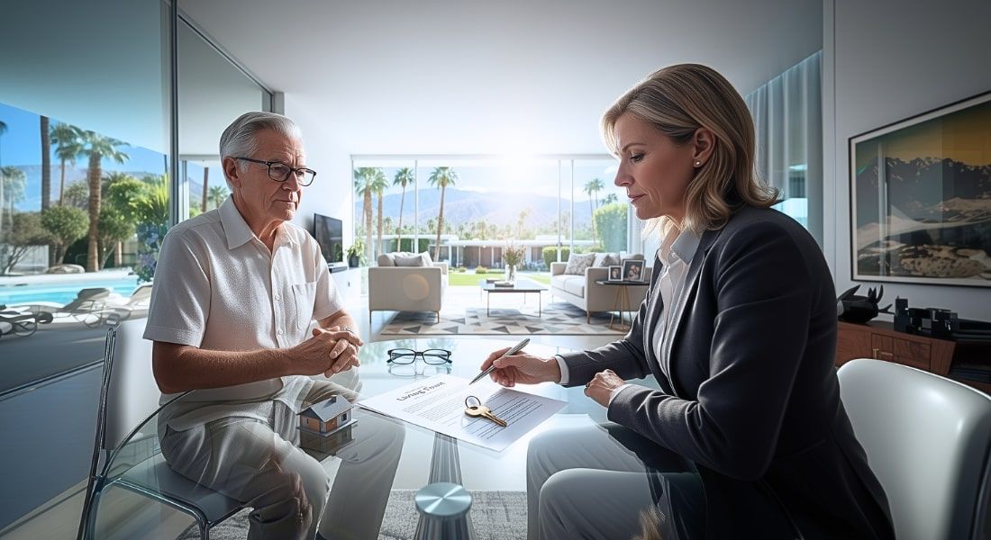 Living Trust Palm Springs Home